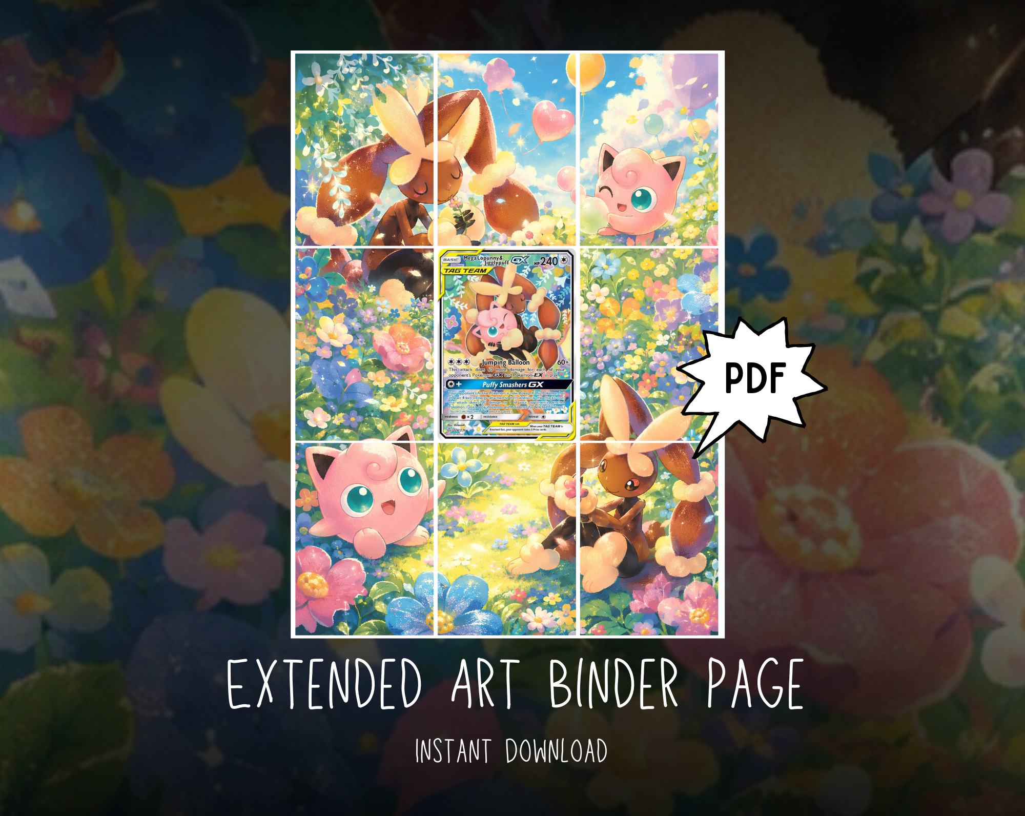 Mega Lopunny & Jigglypuff GX PDF